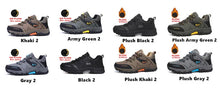 Load image into Gallery viewer, Brand Men Winter Snow Boots Waterproof Leather Sneakers Super Warm Men's Boots Outdoor Male Hiking Boots Work Shoes Size 39-47