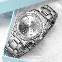 Load image into Gallery viewer, New Classic Luxury Rhinestone Watch Women Watches Fashion Ladies Women Clock Ladies watch For Women and Girls