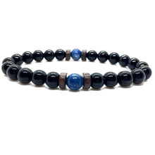 Load image into Gallery viewer, Lava Stone Men Wrist Bracelet Natural Moonstone Bead Tibetan Chakra Diffuser Bracelets For Men Jewelry Cool Gifts