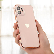 Load image into Gallery viewer, Elegant Women Phone Case For iPhone 13 14 Pro Camera Lens Protection For iPhone 12 11 Pro Max 14Plus Shockproof Case Luxurious Bumper Cute Pattern Women Girls Soft Silicone Shockproof Camera Case