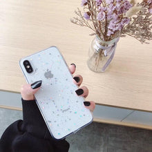 Load image into Gallery viewer, Women Glitter Phone Case For Iphone 8 7 Plus 6 6s Star Clear Soft Cover For Iphone 12 11 Pro X Xr Xs Max Starry Night Non Moving Sparkling Shining Glitter Soft Silicone Case