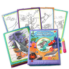 Load image into Gallery viewer, Magic Water Drawing Books Coloring Books Doodle & Magic Pen Painting Drawing Board Children Painting Toys Birthday Gifts