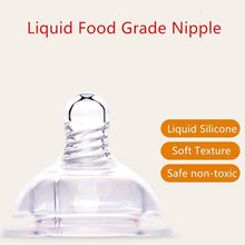 Load image into Gallery viewer, Infant Cartoon Baby Cute Feeding Glass Bottle Safe Silicone Milk Bottle With Handle Newborn Drink Training Colorful Feeding Bottles