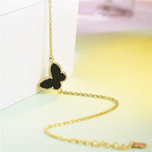 Load image into Gallery viewer, New Modern Fashion Gold Bracelet For Girl Elegant 925 Silver Jewelry Butterfly Shaped Bracelets Luxury For Female Wedding Party Ornament