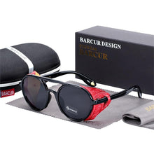 Load image into Gallery viewer, New Elegent Original Round Sunglasses Gradient Vintage Steampunk Goggles For Women and Men With UV400 Protection
