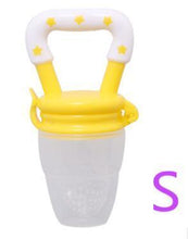 Load image into Gallery viewer, Silicone Baby Pacifier Feeder Cartoon Animal Infant Nipple Holder Newborn Fruit pacifier Tetine Silicona Nipple Bit