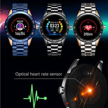 Load image into Gallery viewer, Smart Watch For Men With LED Screen and Heart Rate Monitor Blood Pressure Fitness tracker Sport waterproof Smartwatch