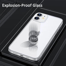 Load image into Gallery viewer, 3 In 1 2PCS Front+Back+Lens Full Cover Tempered Glass Film For iPhone 12 11 Pro Max Mini Screen Protector For iPhone 13 Pro Max Glass Temper Glass Film Temper Glass Film Premium HD Clarity Anti-Fingerprint/Scratch for iPhone