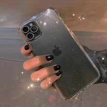 Load image into Gallery viewer, Camera Lense Protection Glass Large Glitter Stone Camera Protector For iPhone 13 Mini 14 Pro Max luxury Glitter Diamand Camera Lens Protectors Camera Metal Ring Glass For iPhone 11 Protective Cap