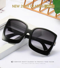 Load image into Gallery viewer, Fashion Oversized Women Square Big Frame Graduent Woman and Lady Sunglasses Brand Designer with UV400 Protection gafas de sol mujer