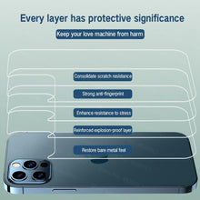 Load image into Gallery viewer, Back Tempered Glass For Iphone 12 11 13 Pro Max Xs Max Xr X 14 Pro Max Screen Protector Glass For Iphone 7 8 6 6s Se 13 12 Mini Anti-scratch Back Screen Guard For Iphone