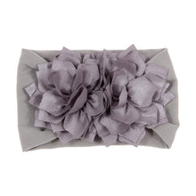 Load image into Gallery viewer, Cute 1PCS Baby Girls Lotus Flower Nylon Headband Knot Elastic Newborn Toddler Headwraps Kids Hair Accessories Gifts