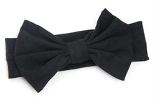 Load image into Gallery viewer, Headband Knitted Cotton Children Girls Elastic Bow Hair Bands Turban for girl Headbands