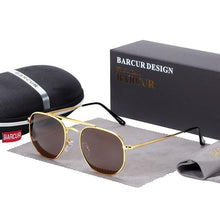 Load image into Gallery viewer, Luxury Famous Original Square Sunglasses for Men and Woman Polarized Hexagon Sunglasses Oculos De Sol gafas lunette de soleil femme WIth UV400 Protection