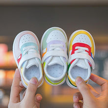 Load image into Gallery viewer, Unisex Baby Shoes Toddler Girls Boys Sports Shoes For Children Girls Baby Leather Flats Kids Sneakers Fashion Shoes
