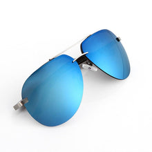 Load image into Gallery viewer, Luxury Aluminium Magnesium Men's Sports Driving Polarized Sunglasses With Stanless Steel Frame Ultra Light Men Glasses In Aviation Pilot Style With UV400 Protection