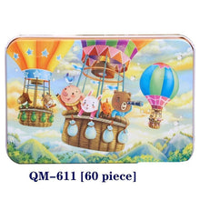 Load image into Gallery viewer, New 60 Pieces Wooden Puzzle Kids Toy Cartoon Animal Wooden Puzzles Child Early Educational Learning Toys for Christmas Gift