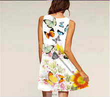 Load image into Gallery viewer, Digital Print Sleeveless Dress for Women and Maternity - BAGE211510110-PRG