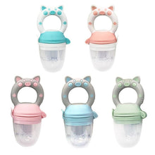 Load image into Gallery viewer, Nipple Fresh Food Silicone Baby Pacifiers Feeder Kids Fruit Feeding Nipple Safe Supplies Nipple Teat For Kids
