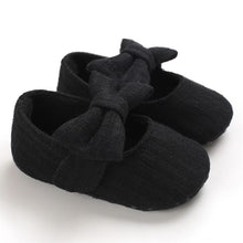 Load image into Gallery viewer, Baby Girls First Walkers Bow Knot Solid Soft Shoe Footwear For Baby Girl Breathable Shoes