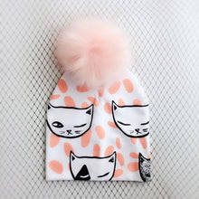 Load image into Gallery viewer, Fashion Newborn Baby Children Hat Cap Pompom Infant Toddler Comfortable Hats Beanies For Kids Boys And Girls