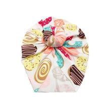 Load image into Gallery viewer, Infant Baby Headbands Solid Cotton Knot Turban Headband For Girls Beanie Hat Headwear For Girls