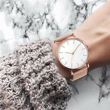 Load image into Gallery viewer, STEVVEX Men Watch Quartz Casual Watches Simple Metal Hour Reloj Quartz Watch Montre Mesh Stainless Steel clock For Men's and Boys