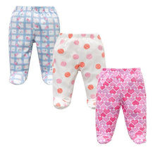 Load image into Gallery viewer, 3PCS Baby Pants 100% Cotton Baby Girls and Boys Clothes Unisex Casual Bottom PP Pants Newborn Baby Clothing For Children