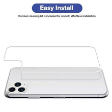 Load image into Gallery viewer, 3PCS Back Tempered Glass For iPhone 14 12 11 13 Pro Max 14 Plus Screen Protector Film For iPhone SE20 14 Pro MAX 14 Plus Anti Scratch/Bubble Back Tempered Glass Screen Protector Ultra Thin Rear Film for iPhone