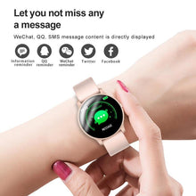 Load image into Gallery viewer, New Waterproof Smart Watch For Women With Heart Rate Monitoring Health Smart Watch Options and Pedometer Fitness Tracker Smart Bracelet For Sport and Fitness