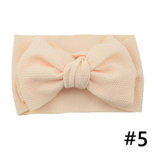 Load image into Gallery viewer, Baby Girls Headband Big Bow Hair Band Kids Adjustable Head Wrap Turban Infant Hair Accessories