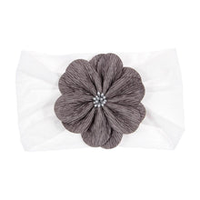 Load image into Gallery viewer, Cute 1PCS Baby Girls Lotus Flower Nylon Headband Knot Elastic Newborn Toddler Headwraps Kids Hair Accessories Gifts