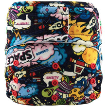 Load image into Gallery viewer, Hook & Loops Pocket Diaper - cloth Inner Waterproof Washable Reusable Baby Diaper For Kids