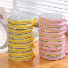 Load image into Gallery viewer, 5/10/20Pcs Double Side Dishwashing Sponge Dish Washing Brush Pan Pot Dish Wash Sponges Household Cleaning Kitchen Tools