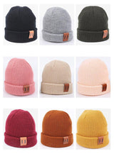 Load image into Gallery viewer, Warm Baby Winter Hat for Kids Beanie Knit Children Hats for Girls & Boys Baby Cap For Kids and Mother/Dad