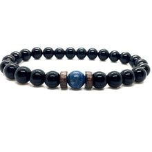 Load image into Gallery viewer, Lava Stone Men Wrist Bracelet Natural Moonstone Bead Tibetan Chakra Diffuser Bracelets For Men Jewelry Cool Gifts
