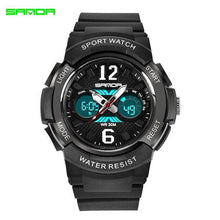 Load image into Gallery viewer, Fashion New Women Sports Waterproof 50m Watch With Digital LED Ladies Shock Display in Military Electronic Army Style
