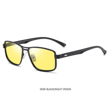 Load image into Gallery viewer, Business Luxury Brand NEW Fashion Polarized Elegant Sunglasses for Men Wuth UV400 Polarized Square Metal Frame Sunglasses