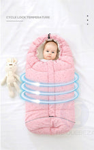 Load image into Gallery viewer, Newborn Winter Warm Baby Sleeping Bag Sleep sack For Stroller for Baby Sleep Sack Thickening Dual-use For Baby Kids