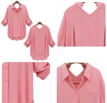 Load image into Gallery viewer, Head-Turner Double Collar Shirt - # WOAA21510004-PRG