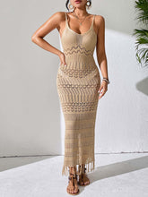 Load image into Gallery viewer, Hollowed-out Halter Maxi Dress | NCS
