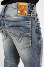 Load image into Gallery viewer, Holt Men's Blue Boot Cut Jeans