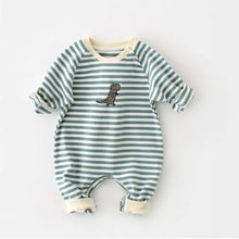 Load image into Gallery viewer, Newborn Baby Striped Rompers - # BAAA21110021