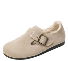 Load image into Gallery viewer, Chic Plush Leather Winter Shoes - # GIAA73610001