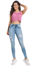 Load image into Gallery viewer, Glass 100% Authentic Colombian Push Up Jeans