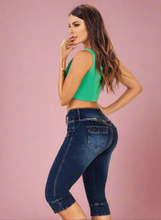 Load image into Gallery viewer, 1088 100% Authentic Colombian Push Up Capri