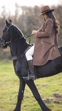 Load image into Gallery viewer, Double-Breasted Wool Blend Coat