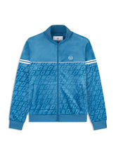 Load image into Gallery viewer, Bandiera Track Jacket- Mykonos Blue