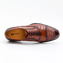 Load image into Gallery viewer, Goodyear welted alligator Oxford shoes