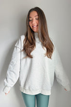 Load image into Gallery viewer, SC - Taylor Oversized Gray Reversible Sweatshirt